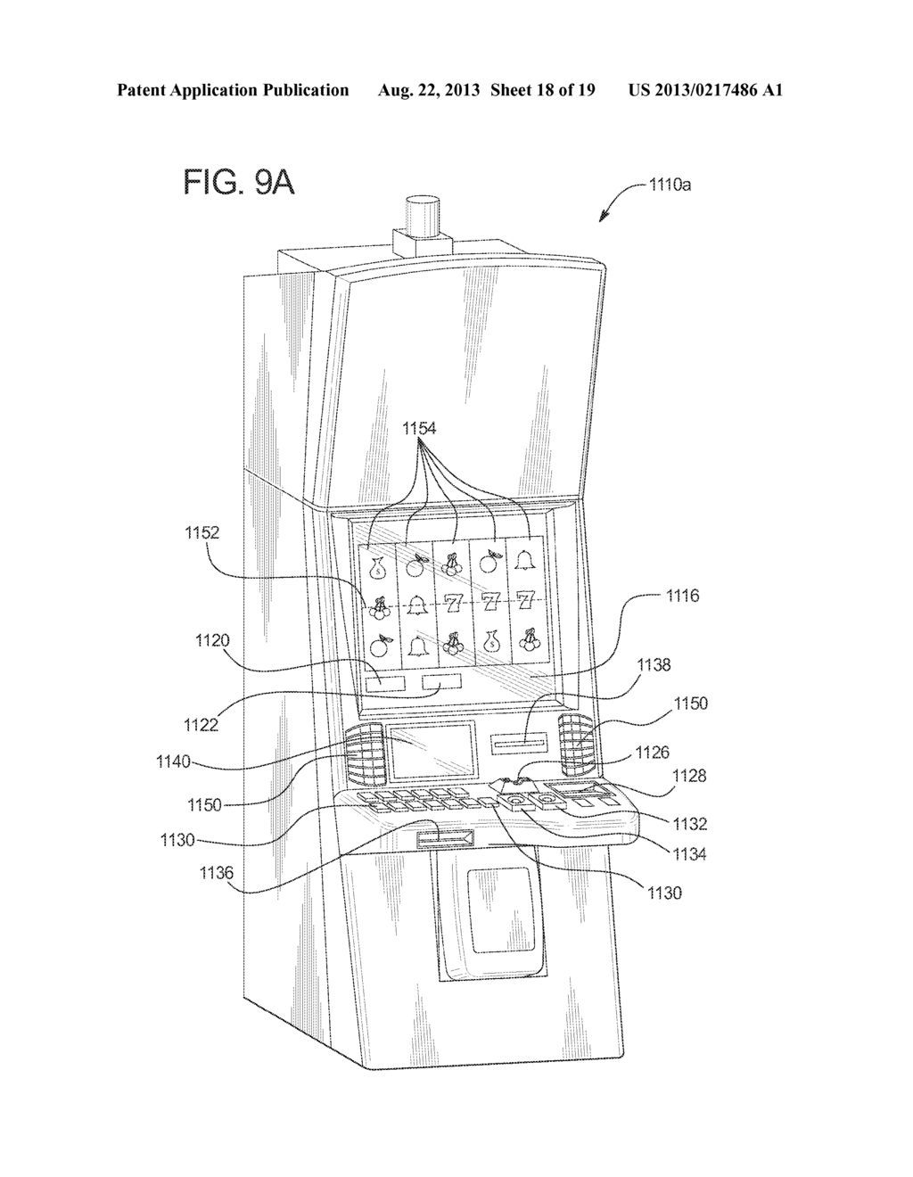 GAMING SYSTEM HAVING REDUCED APPEARANCE OF PARALLAX ARTIFACTS ON DISPLAY     DEVICES INCLUDING MULTIPLE DISPLAY SCREENS - diagram, schematic, and image 19