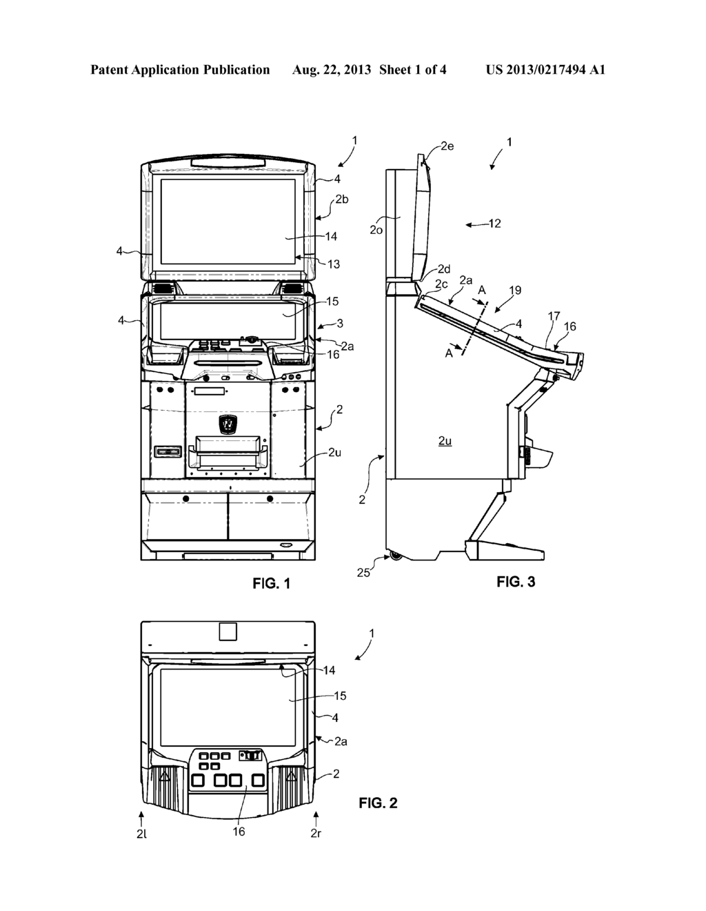 ELECTRONIC GAMING DEVICE WITH A LIGHT-EFFECT ARRANGEMENT - diagram, schematic, and image 02