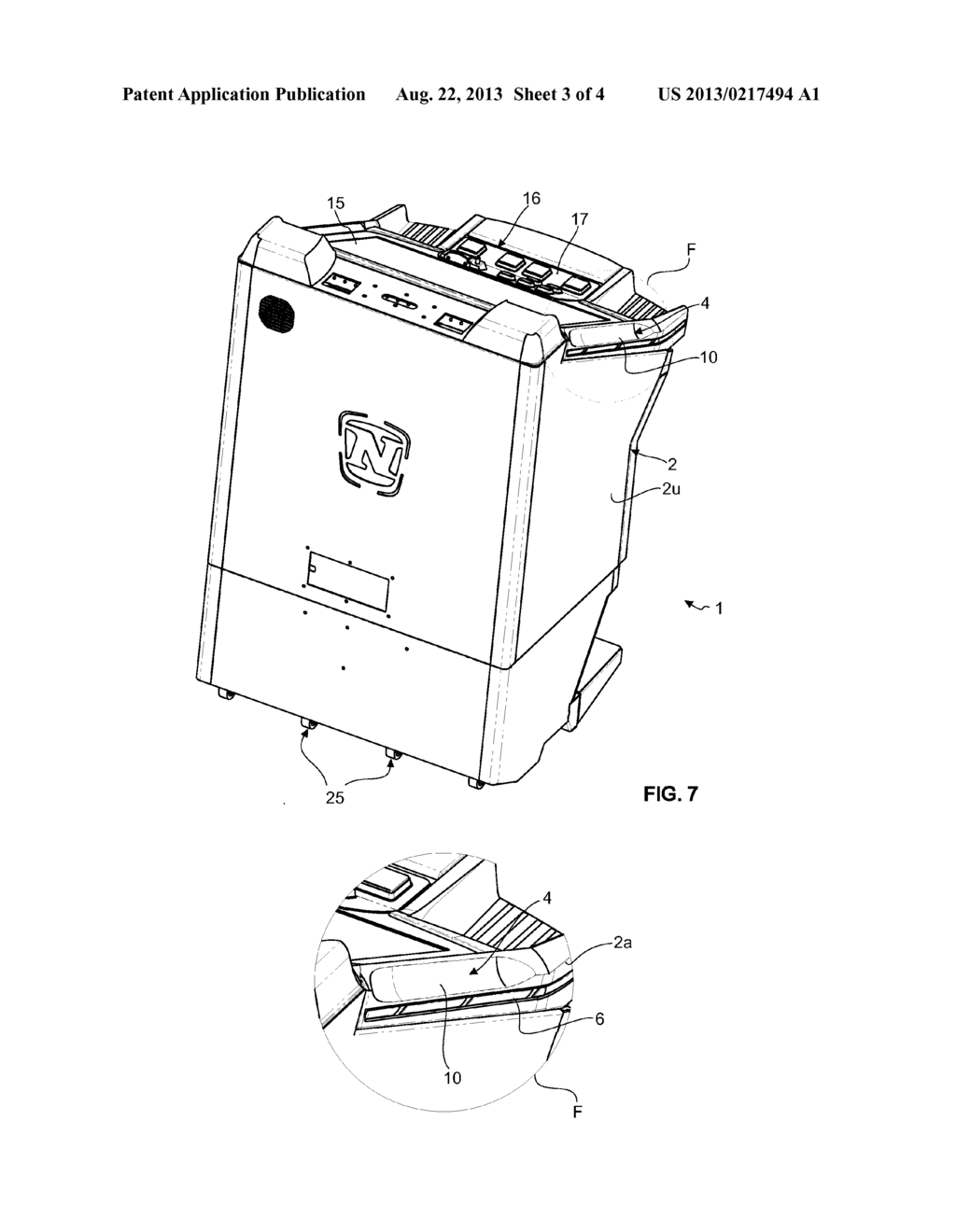 ELECTRONIC GAMING DEVICE WITH A LIGHT-EFFECT ARRANGEMENT - diagram, schematic, and image 04