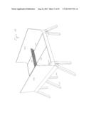 EXTENDED PLAYING SURFACE APPARATUS FOR TABLE TENNIS diagram and image