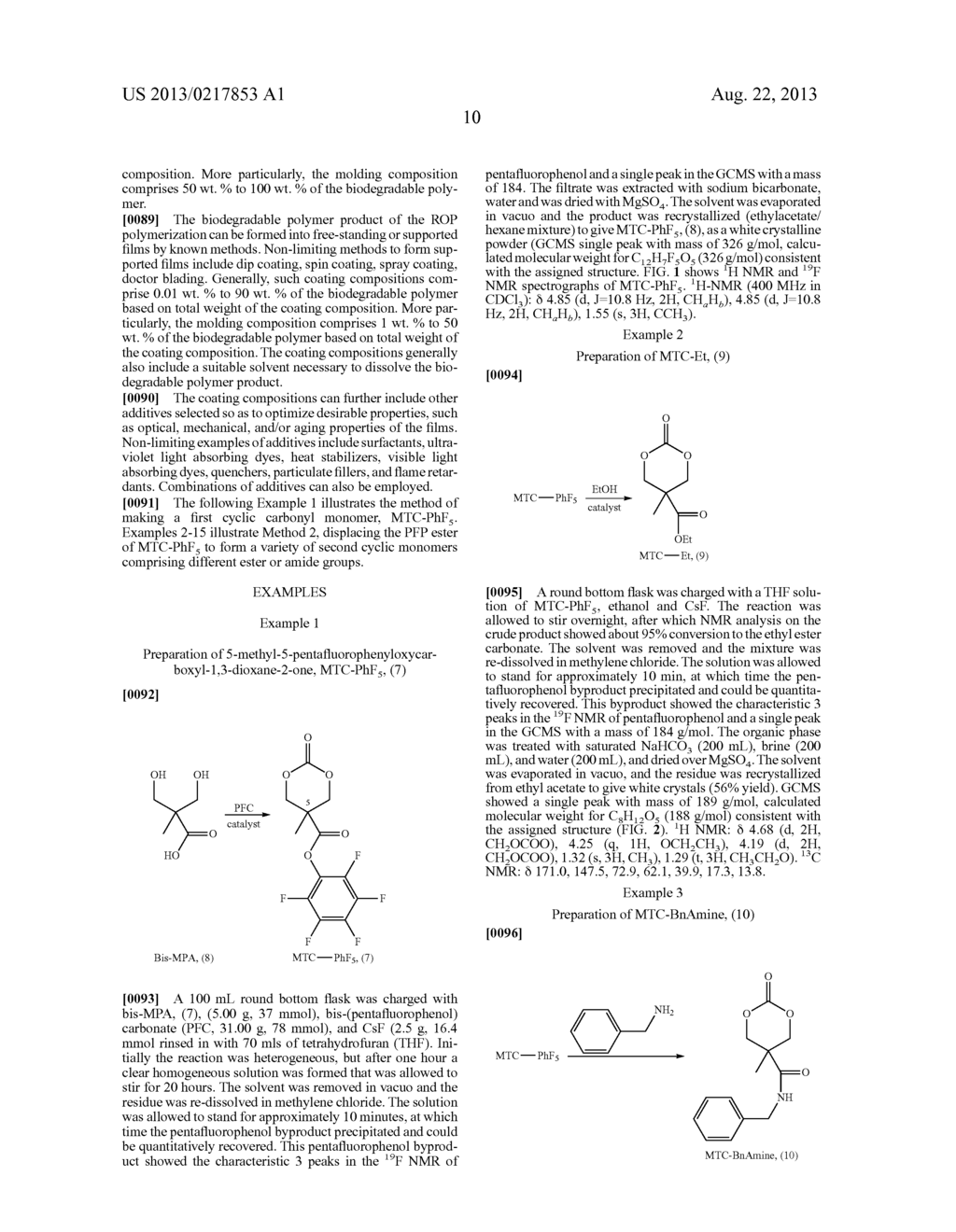 POLYMERS BEARING PENDANT PENTAFLUOROPHENYL ESTER GROUPS, AND METHODS OF     SYNTHESIS AND FUNCTIONALIZATION THEREOF - diagram, schematic, and image 25