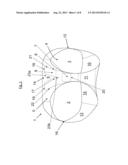 MALE ABSORBENT ARTICLE diagram and image