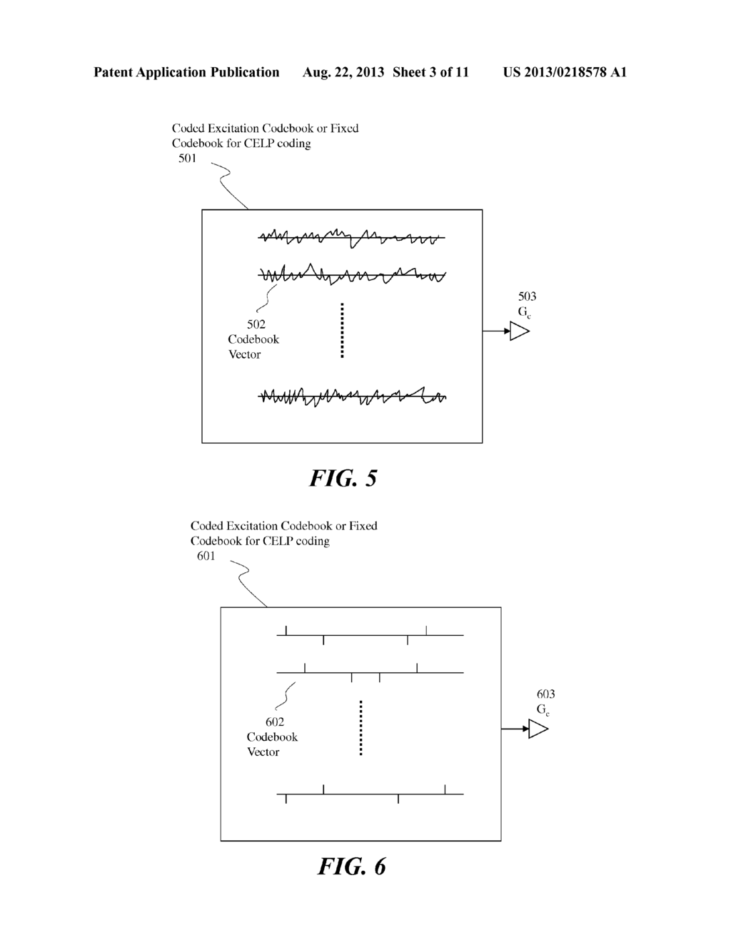 System and Method for Mixed Codebook Excitation for Speech Coding - diagram, schematic, and image 04