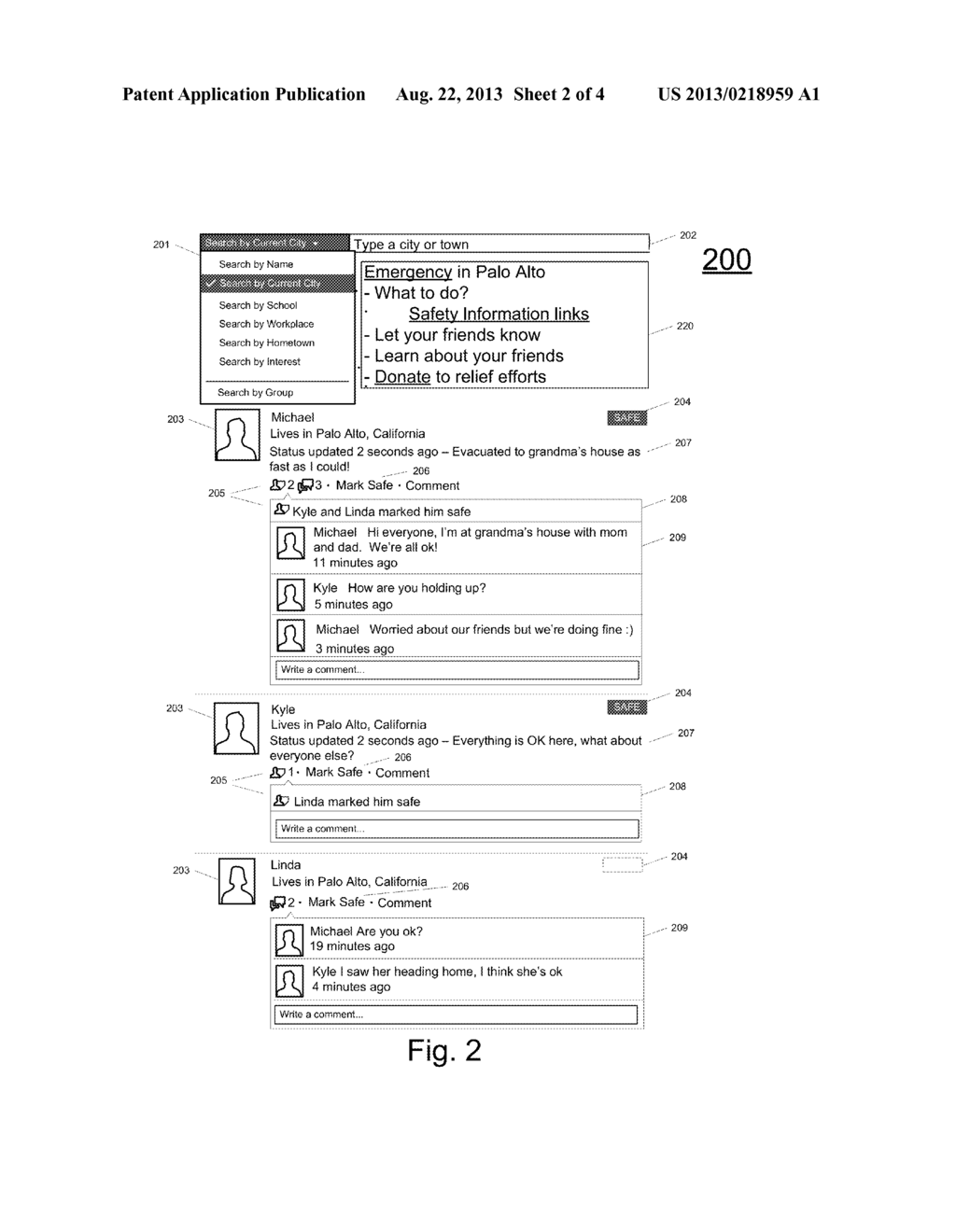 Social Distribution of Emergency Status - diagram, schematic, and image 03