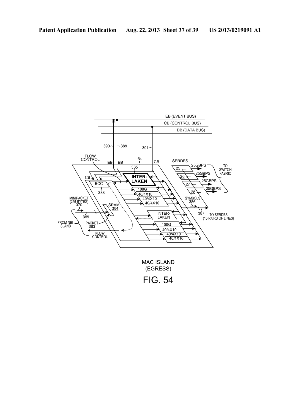 Island-Based Network Flow Processor Integrated Circuit - diagram, schematic, and image 38