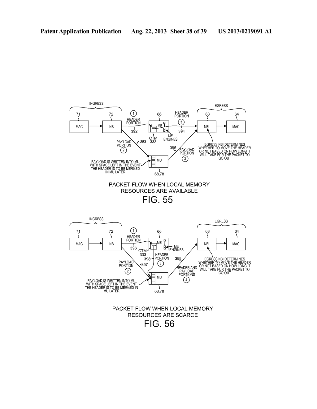 Island-Based Network Flow Processor Integrated Circuit - diagram, schematic, and image 39