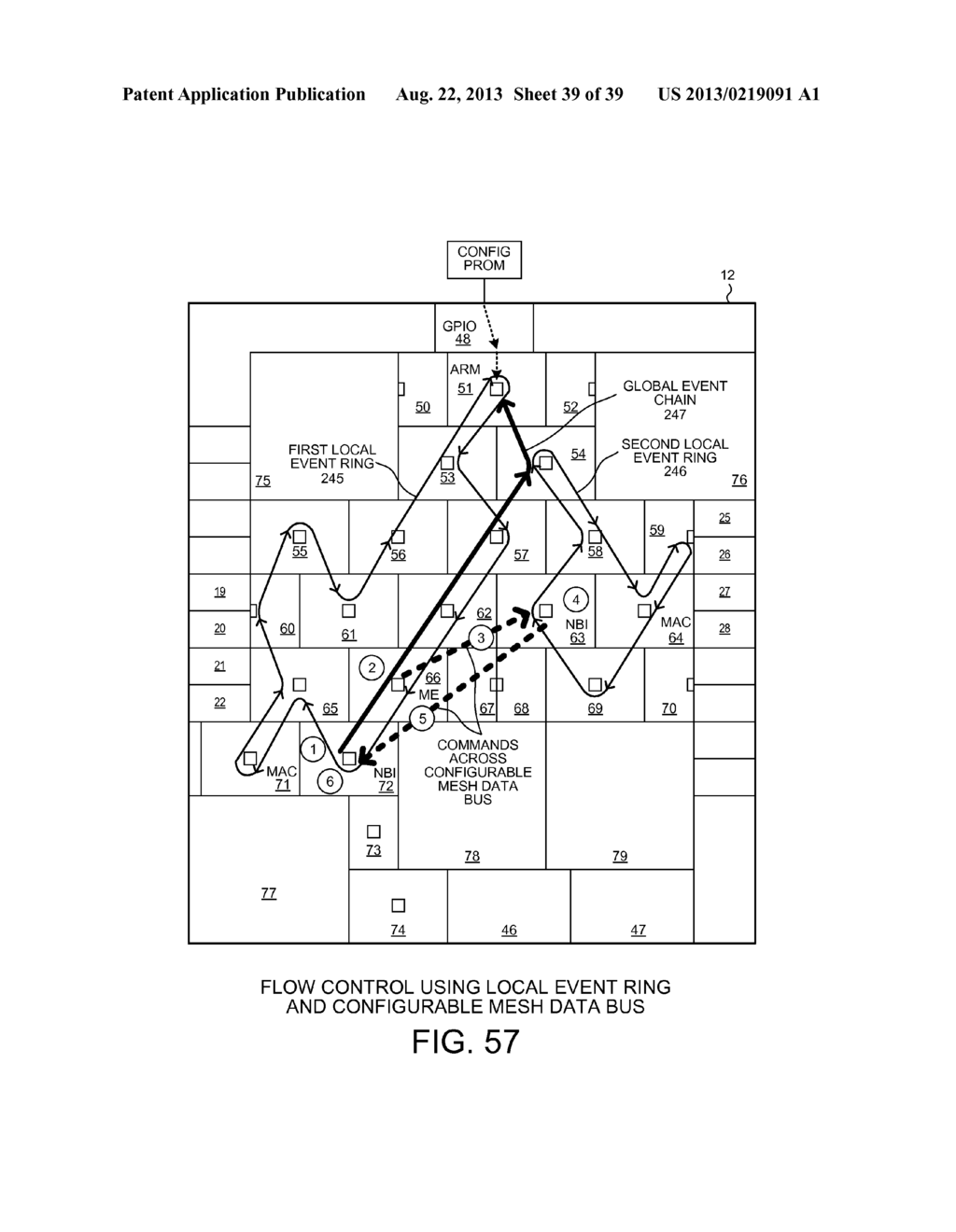 Island-Based Network Flow Processor Integrated Circuit - diagram, schematic, and image 40