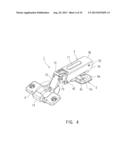 HINGE DEVICE AND BASE FOR HINGE DEVICE diagram and image