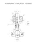 HINGE DEVICE AND BASE FOR HINGE DEVICE diagram and image