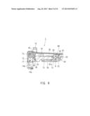 HINGE DEVICE AND BASE FOR HINGE DEVICE diagram and image