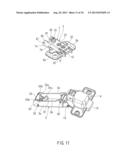 HINGE DEVICE AND BASE FOR HINGE DEVICE diagram and image