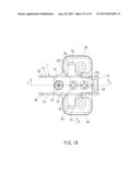 HINGE DEVICE AND BASE FOR HINGE DEVICE diagram and image