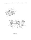 HINGE DEVICE AND BASE FOR HINGE DEVICE diagram and image