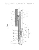 TWO-STAGE LINKED SLIDING DOOR OF MACHINE TOOL diagram and image