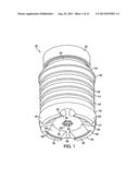 MULTI-FUNCTIONAL BASE FOR A PLASTIC, WIDE-MOUTH, BLOW-MOLDED CONTAINER diagram and image