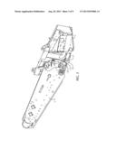 COMBINE HARVESTER WITH AUTOMATIC HYDRAULIC AND ELECTRIC HEADER COUPLING diagram and image