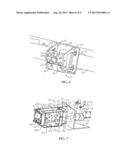 COMBINE HARVESTER WITH AUTOMATIC HYDRAULIC AND ELECTRIC HEADER COUPLING diagram and image