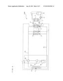 COMBINED HOT WATER SUPPLY AND AIR-CONDITIONING DEVICE diagram and image