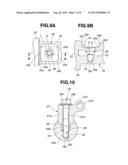 VARIABLY OPERATED VALVE SYSTEM AND TIGHTENING STRUCTURE BETWEEN CONTROL     SHAFT AND ACTUATOR OF VARIABLY OPERATED VALVE SYSTEM diagram and image
