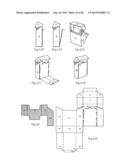 Cigarette Box with a Flap Hinged Independently From the Upper Hinged Lid diagram and image