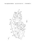 Cable Storage Case With Articulating Door diagram and image