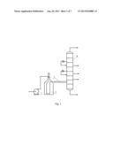 DISTILLATION TOWER FOR IMPROVING YIELD OF PETROLEUM HYDROCARBON DISTILLATE     AND FEEDING METHOD THEREOF diagram and image