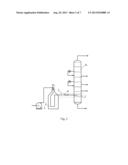 DISTILLATION TOWER FOR IMPROVING YIELD OF PETROLEUM HYDROCARBON DISTILLATE     AND FEEDING METHOD THEREOF diagram and image