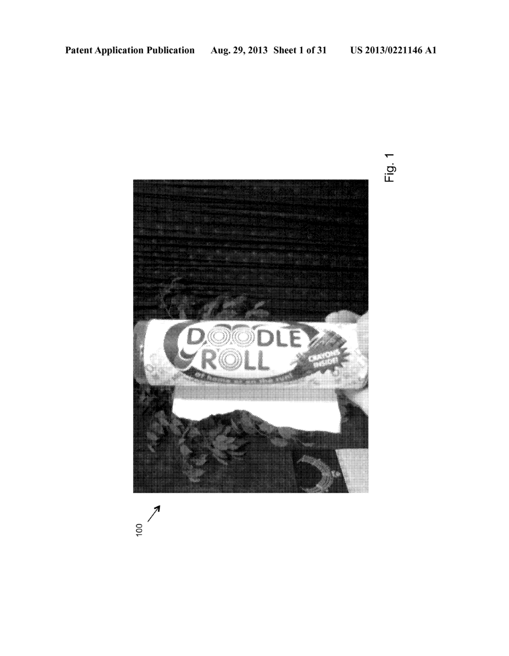 CLAMSHELL PACKAGING WITH HANDLE FOR A PAPER ROLL KIT - diagram, schematic, and image 02