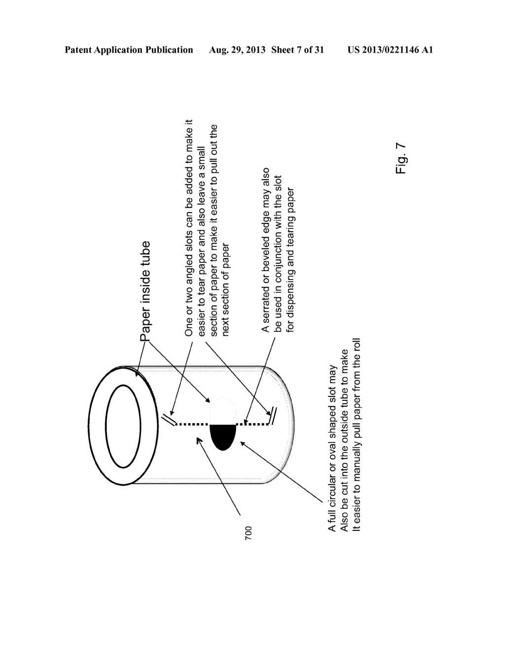 CLAMSHELL PACKAGING WITH HANDLE FOR A PAPER ROLL KIT - diagram, schematic, and image 08