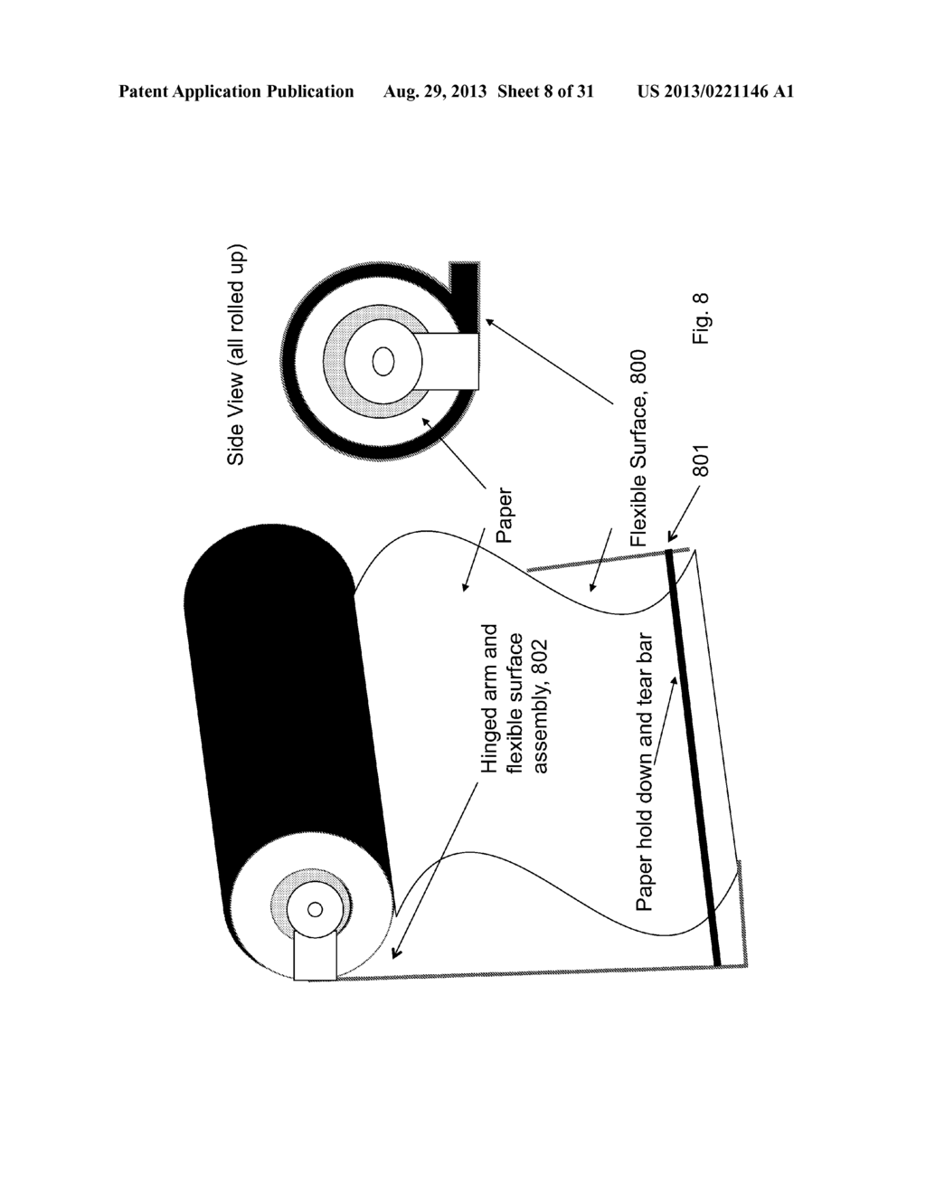 CLAMSHELL PACKAGING WITH HANDLE FOR A PAPER ROLL KIT - diagram, schematic, and image 09