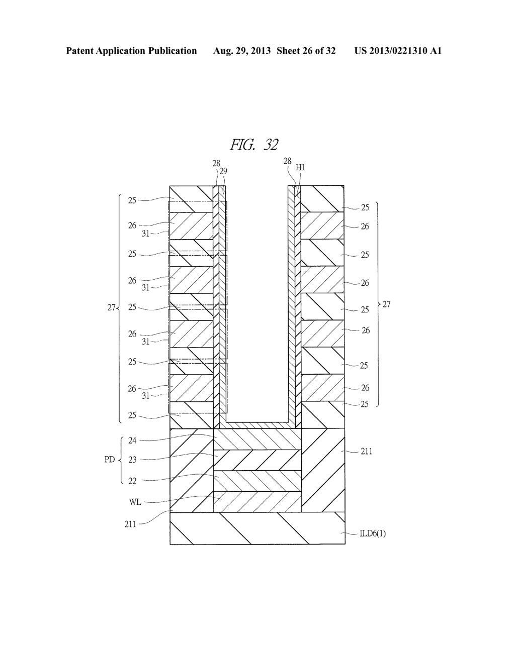 SEMICONDUCTOR MEMORY DEVICE AND MANUFACTURING METHOD OF THE SAME - diagram, schematic, and image 27