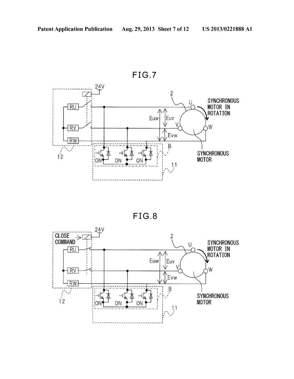 MOTOR DRIVE APPARATUS EQUIPPED WITH DYNAMIC BRAKING CONTROL UNIT - diagram, schematic, and image 08