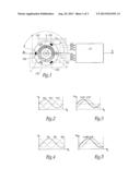 METHOD AND A SYSTEM FOR DETERMINING THE ANGULAR POSITION OF A ROTARY     ELEMENT, AND A BEARING INCLUDING SUCH A SYSTEM diagram and image