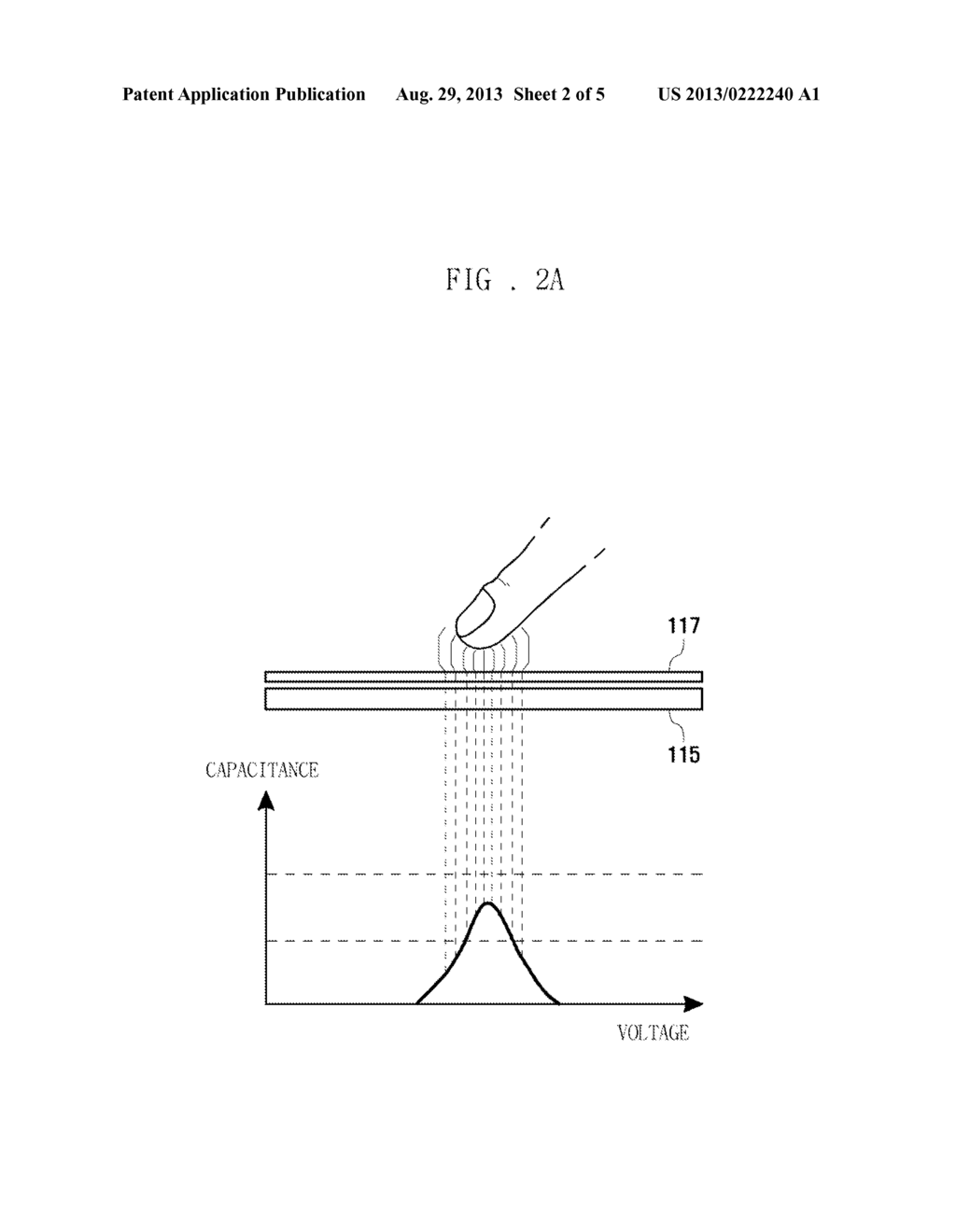 MOBILE TERMINAL HAVING TOUCH SCREEN AND METHOD FOR DISPLAYING CURSOR     THEREOF - diagram, schematic, and image 03