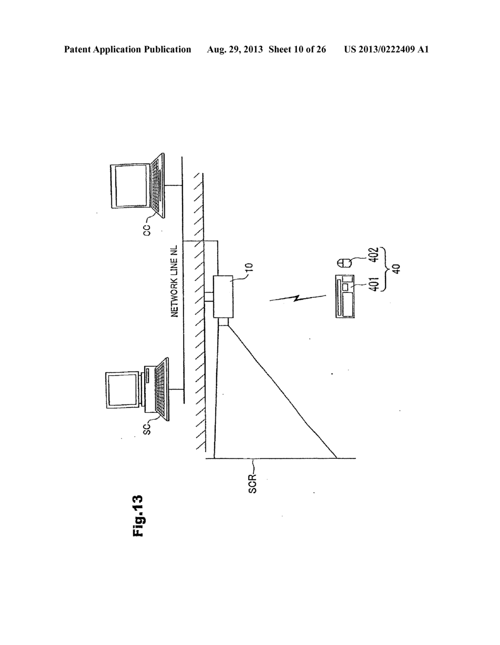 PROJECTOR, PROJECTION DISPLAY SYSTEM, AND CORRESPONDING METHOD AND     RECORDING MEDIUM - diagram, schematic, and image 11