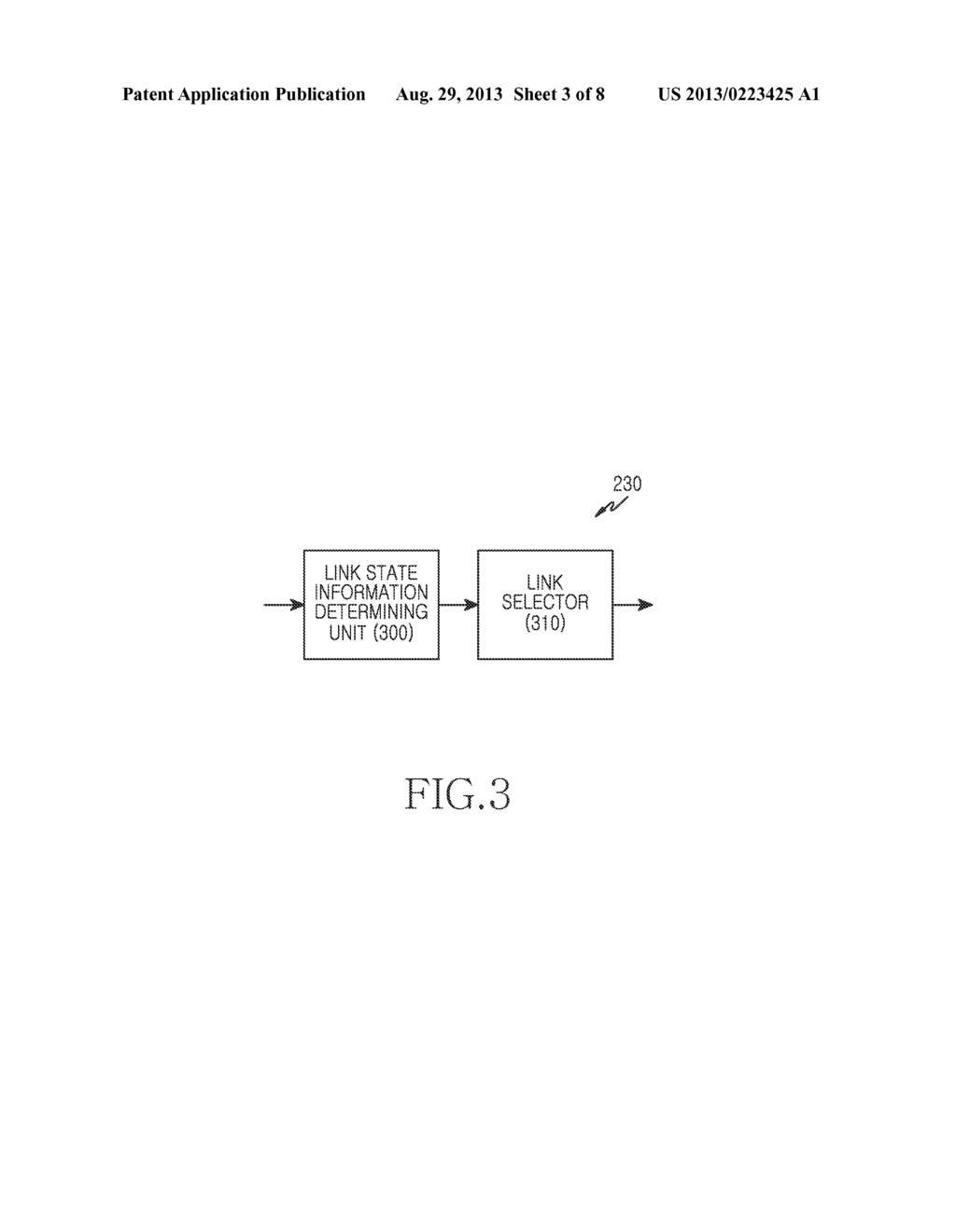 APPARATUS AND METHOD FOR ACTIVELY DETERMINING COMMUNICATION LINK IN     COMMUNICATION SYSTEM - diagram, schematic, and image 04