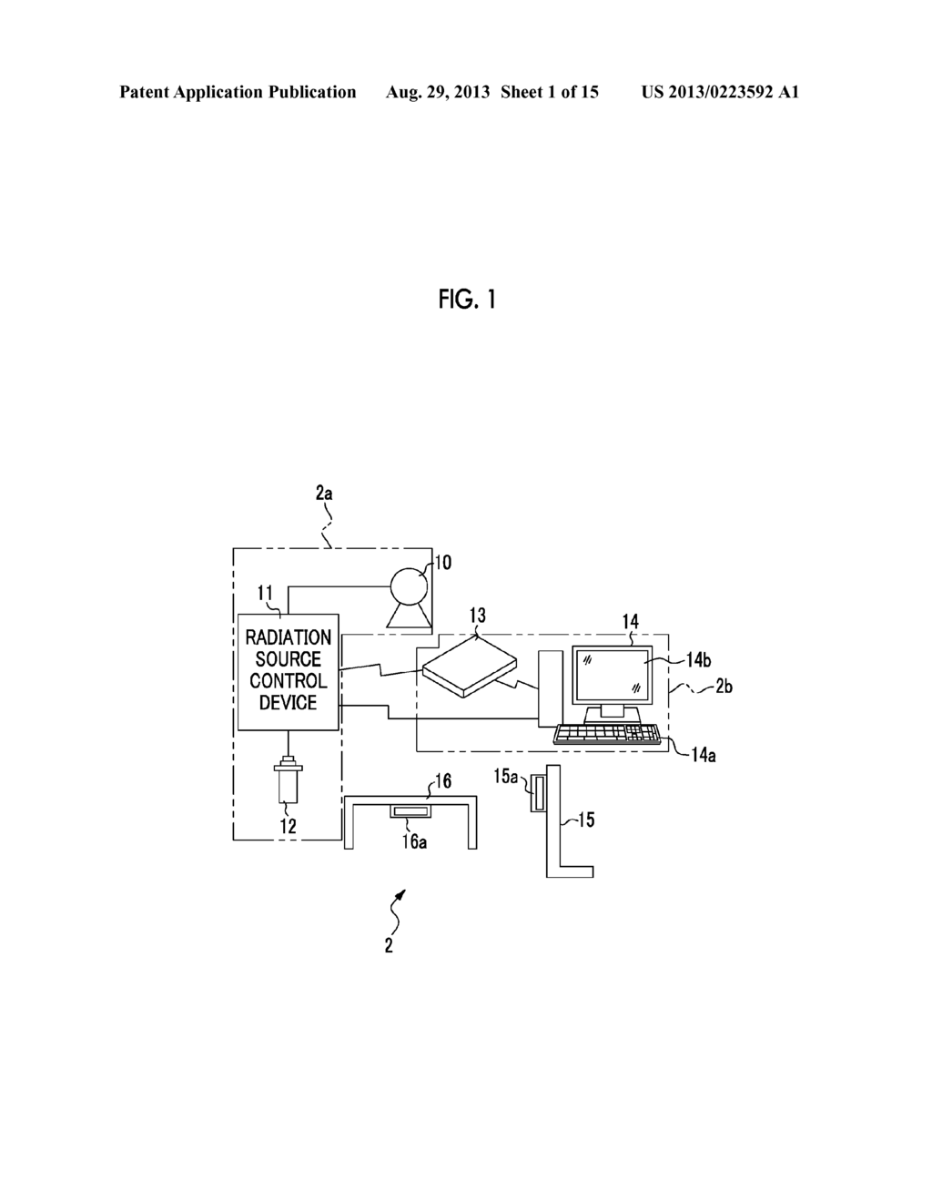 RADIOGRAPHIC SYSTEM, DRIVE CONTROL METHOD FOR RADIOGRAPHIC SYSTEM,     RECORDING MEDIUM FOR DRIVE CONTROL PROGRAM AND RADIOLOGICAL IMAGE     DETECTION DEVICE - diagram, schematic, and image 02