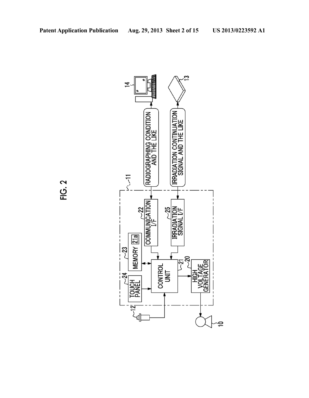 RADIOGRAPHIC SYSTEM, DRIVE CONTROL METHOD FOR RADIOGRAPHIC SYSTEM,     RECORDING MEDIUM FOR DRIVE CONTROL PROGRAM AND RADIOLOGICAL IMAGE     DETECTION DEVICE - diagram, schematic, and image 03