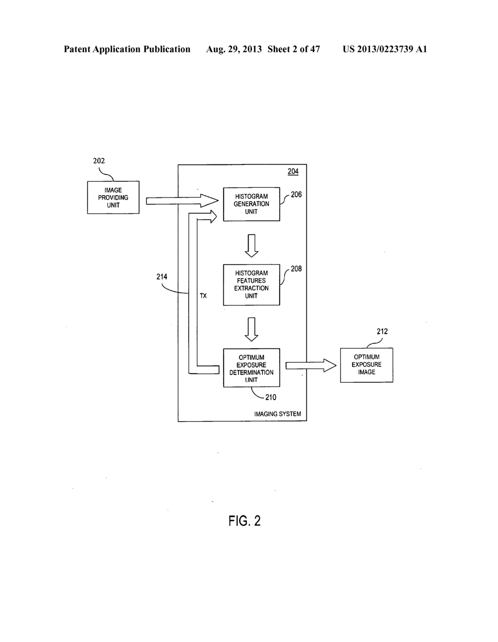 EXPOSURE CONTROL FOR AN IMAGING SYSTEM - diagram, schematic, and image 03