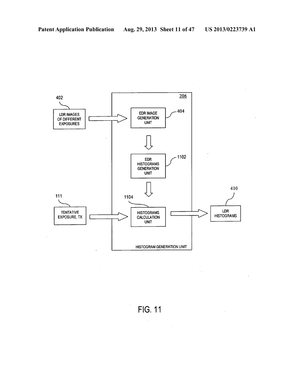 EXPOSURE CONTROL FOR AN IMAGING SYSTEM - diagram, schematic, and image 12