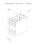 STORAGE SHELF SYSTEM FOR STORING STORAGE GOODS diagram and image