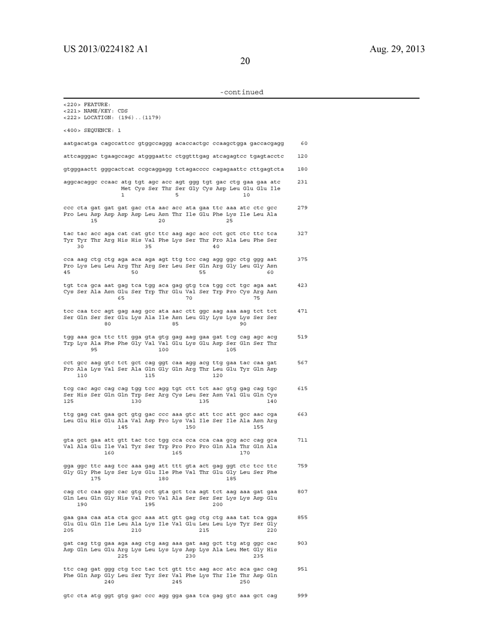 BCL-G POLYPEPTIDES, ENCODING NUCLEIC ACIDS AND METHODS OF USE - diagram, schematic, and image 33