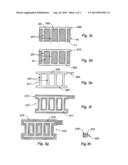 METHOD FOR PRODUCING A CAPACITOR INCLUDING AN ARRAY OF NANOCAPACITORS diagram and image