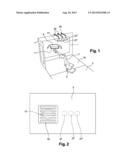 METHOD AND SYSTEM FOR PAINTING A PART OF A MOTOR VEHICLE BODY diagram and image