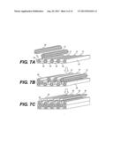 HONEYCOMB STRUCTURE HAVING HONEYCOMB CORE ARRANGED PARALLEL TO A PANEL     SURFACE AND A MANUFACTURING PROCESS THEREFOR diagram and image