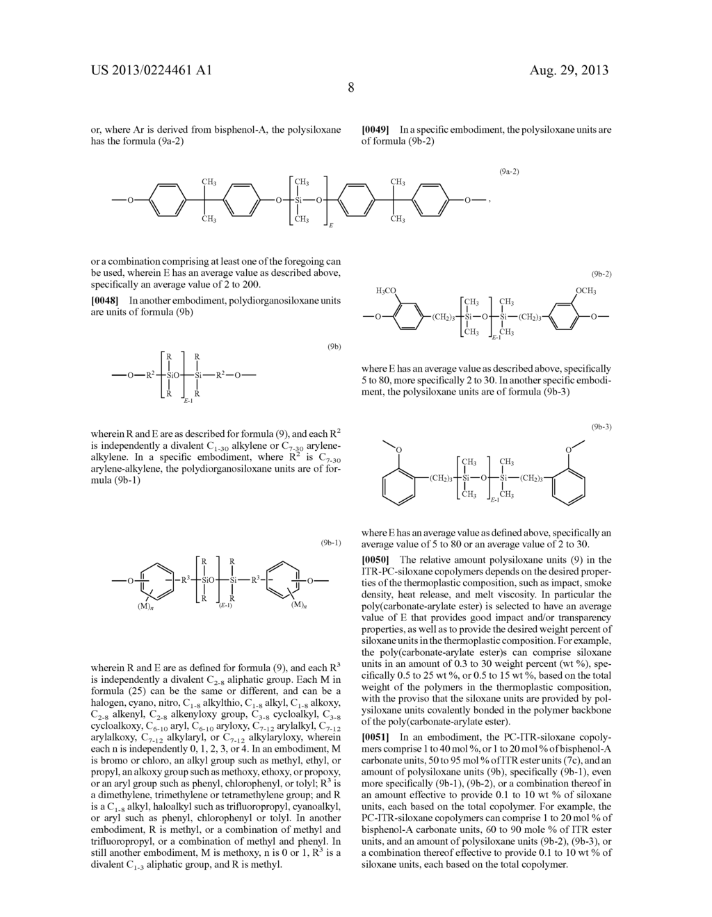 THERMOPLASTIC POLYCARBONATE COPOLYMER COMPOSITIONS, METHODS OF THEIR     MANUFACTURE, AND ARTICLES THEREOF - diagram, schematic, and image 10