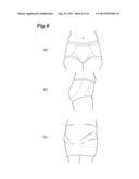 SKIRT-TYPE CONTROLLING UNDERGARMENT diagram and image