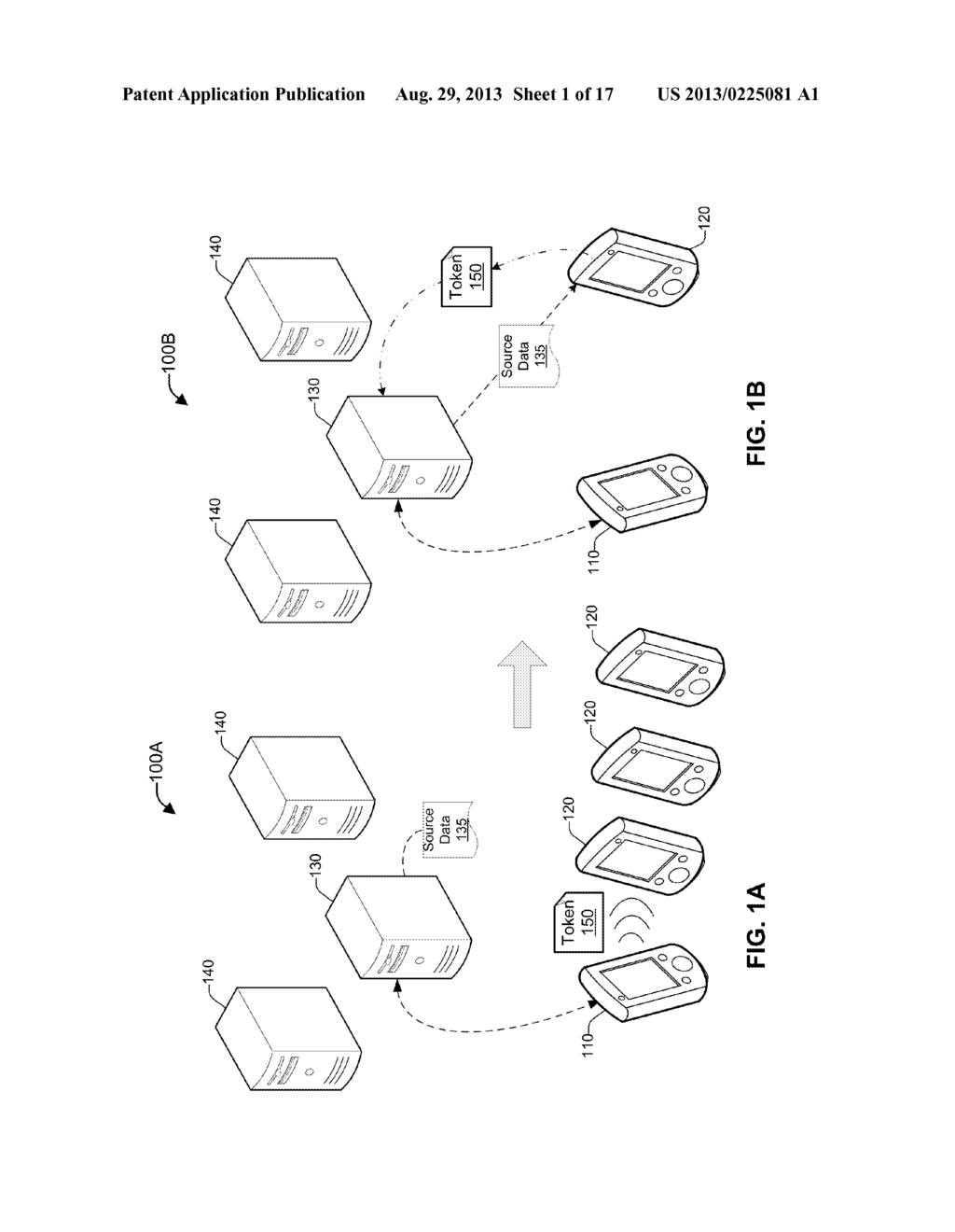 SYSTEM AND METHOD FOR INFORMATION SHARING USING NEAR PROXIMITY     COMMUNICATION - diagram, schematic, and image 02
