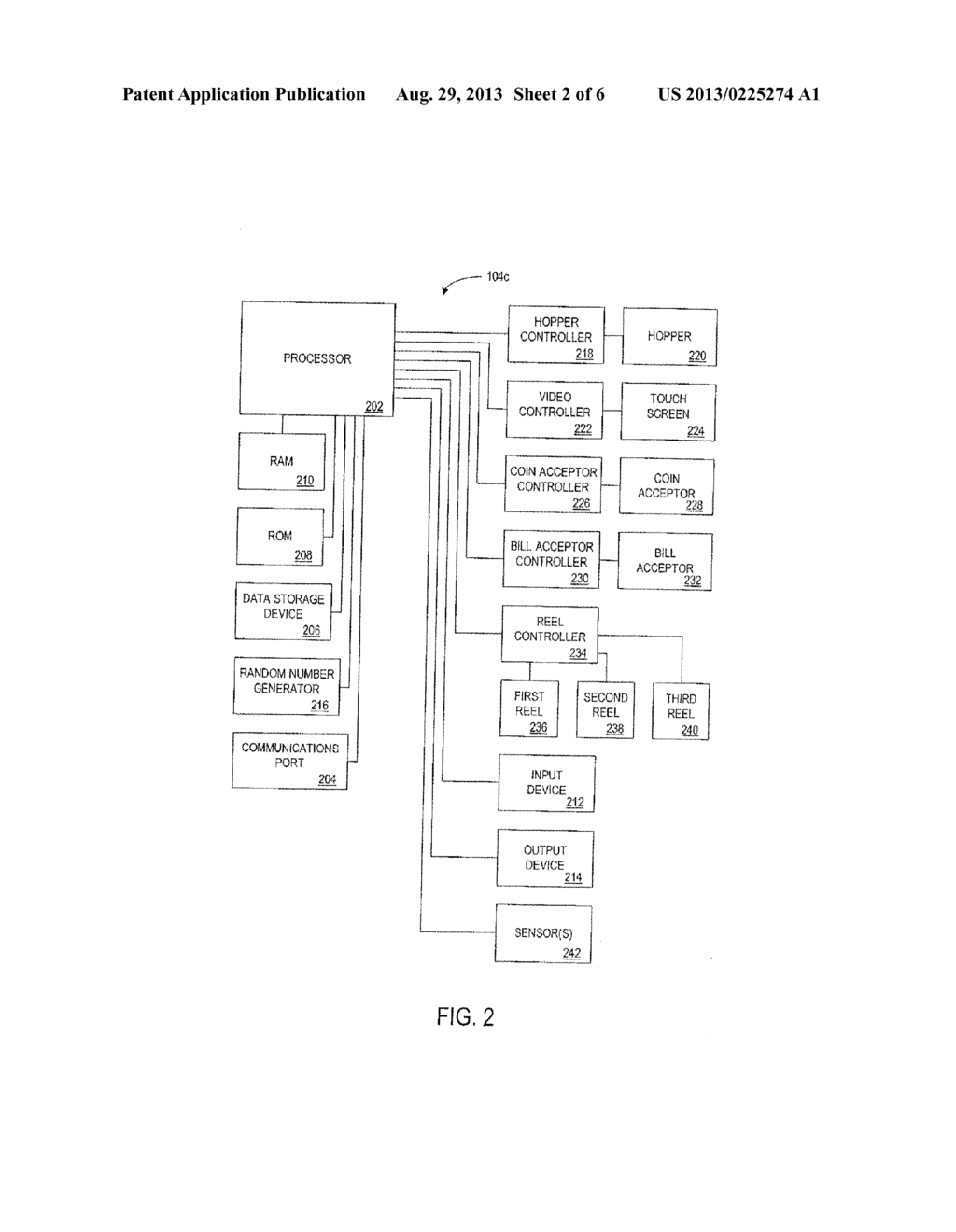 METHODS AND APPARATUS FOR PROVIDING COMMUNICATIONS SERVICES AT A GAMING     MACHINE - diagram, schematic, and image 03