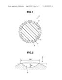 MULTI-PIECE SOLID GOLF BALL diagram and image